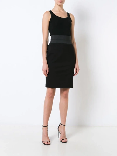 Shop Akris Punto Fitted High-waist Pencil Skirt In Black