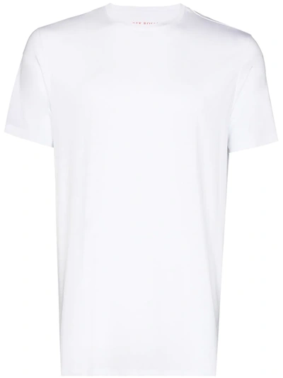 Shop Derek Rose Basel Short-sleeve T-shirt In White