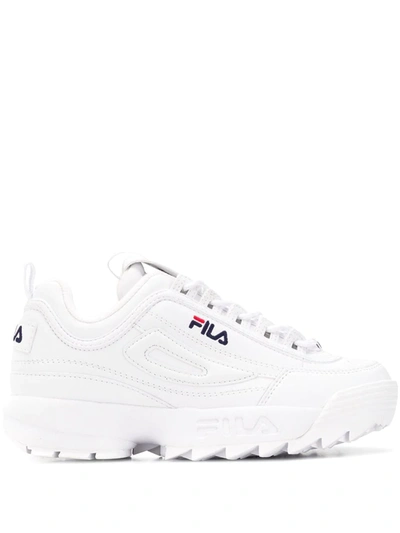 Fila Plain Disruptor Sneakers In White | ModeSens