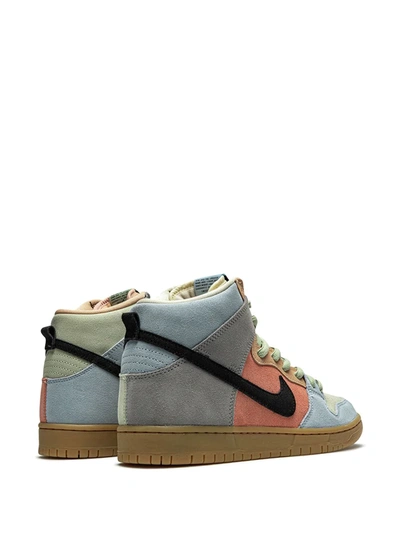Nike Sb Dunk High Sneakers In Green