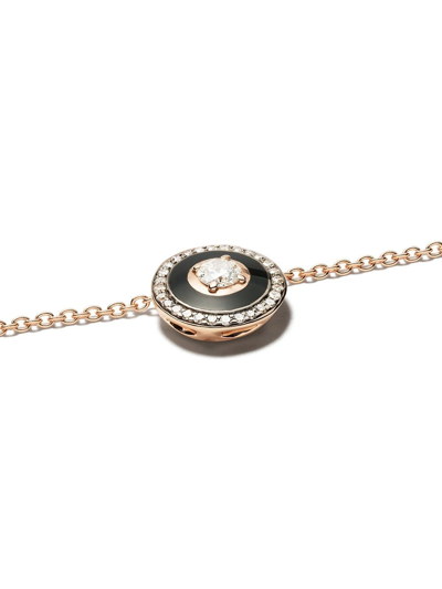 Shop Selim Mouzannar 18kt Rose Gold Diamond Mina Necklace