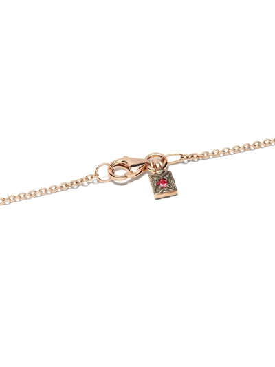 18KT ROSE GOLD DIAMOND MINA NECKLACE