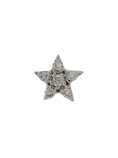 Shop Kismet By Milka 14kt Rose Gold Star Diamond Stud