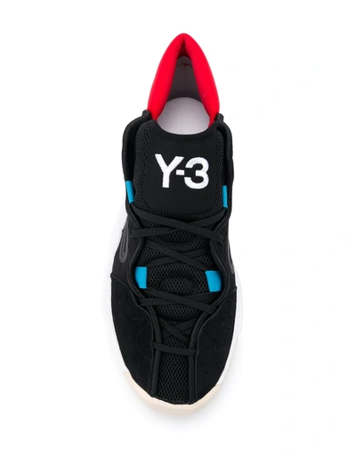 Shop Y-3 Hokori Low-top Trainers In Black