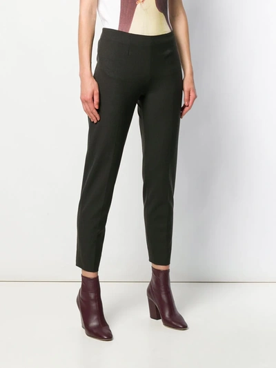 Shop Piazza Sempione Slim-fit Trousers In Brown