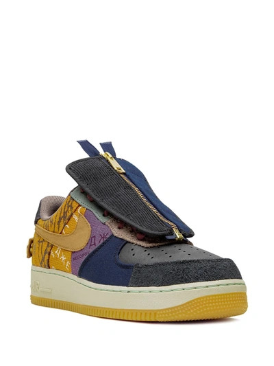 Shop Nike X Travis Scott Air Force 1 Low "cactus Jack" Sneakers In Multicolour