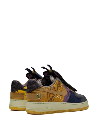 Shop Nike X Travis Scott Air Force 1 Low "cactus Jack" Sneakers In Multicolour