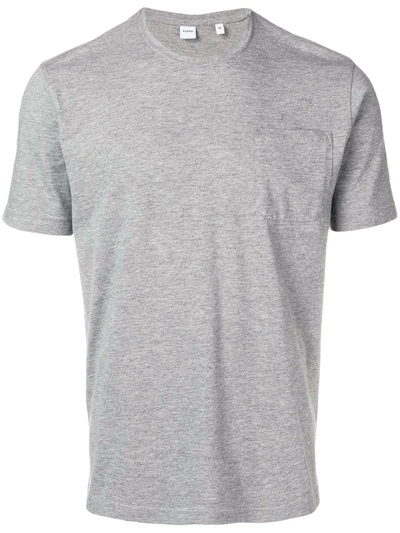 Shop Aspesi Basic T-shirt In Grey