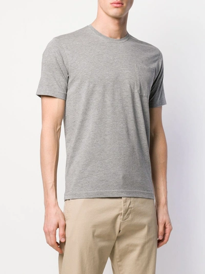 Shop Aspesi Basic T-shirt In Grey