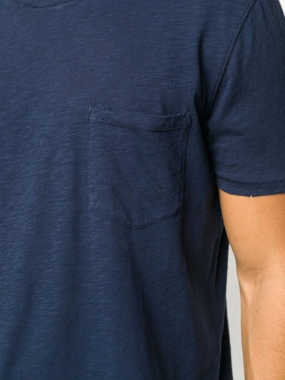 Shop Zadig & Voltaire Stockholm Short Sleeved T-shirt In Blue