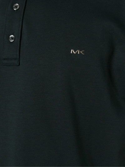 Shop Michael Kors Classic Polo Shirt In Black