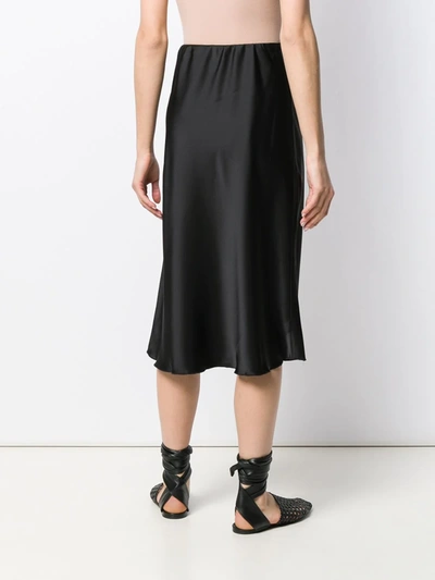 Shop Nanushka Zarina Skirt In Black
