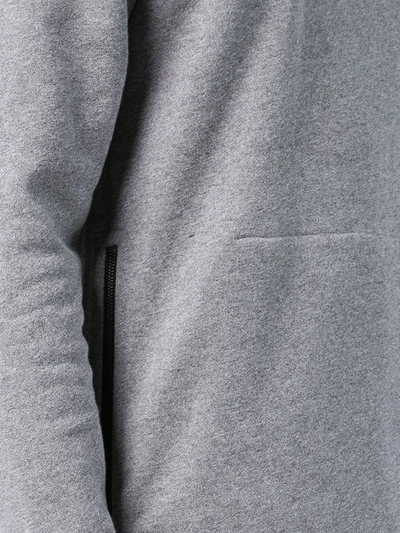 Shop John Elliott Villain Hooded Pullover Sweatshirt In Grey