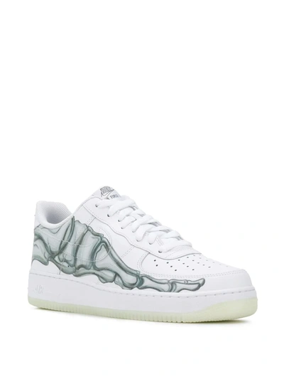 Shop Nike Air Force 1 Low Qs “skeleton” Sneakers In White