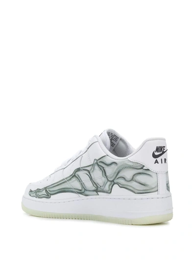 Shop Nike Air Force 1 Low Qs “skeleton” Sneakers In White