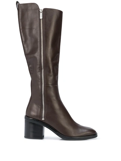 Shop 3.1 Phillip Lim / フィリップ リム Alexa 70mm Knee-high Boots In Brown