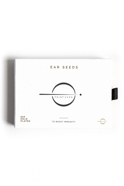 Shop Point Zero Ear Seeds - Boost Immunity In Gold