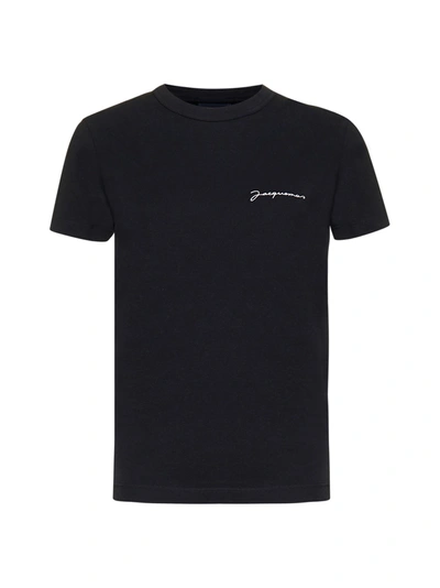 Shop Jacquemus T-shirt In Black