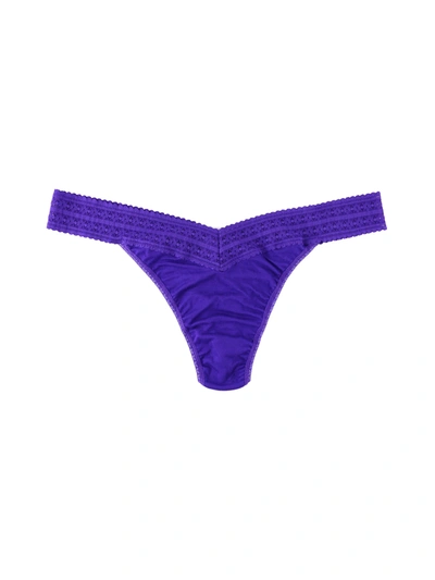Shop Hanky Panky Plus Size Dream Thong Exclusive In Purple