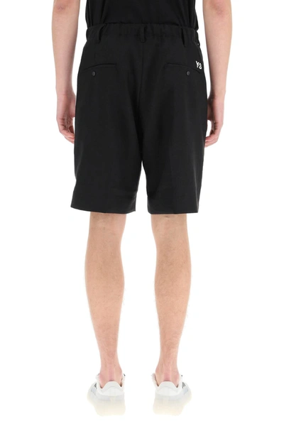 Shop Y-3 3-stripes Shorts In Mixed Colours