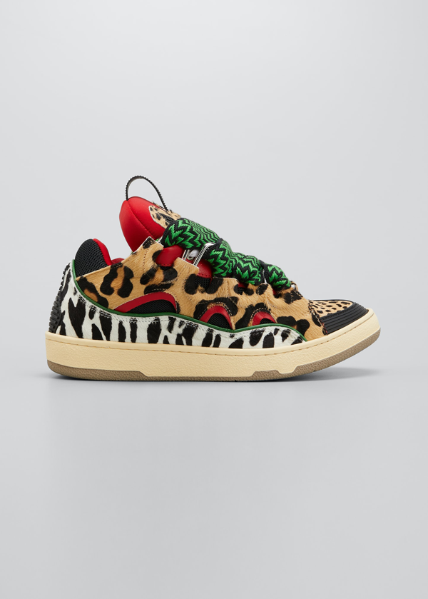 cheetah print lanvin sneakers