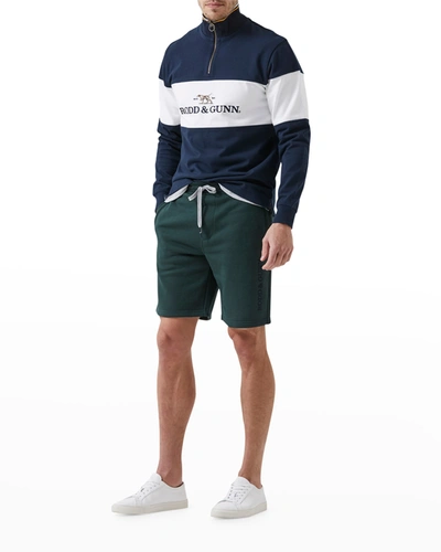 Shop Rodd & Gunn Men's Mercer Bay Fleece Shorts In Forest