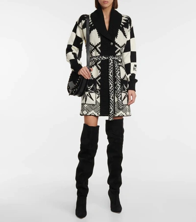 Paris Texas Over-the-knee Suede Boots In Black