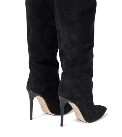 Paris Texas Over-the-knee Suede Boots In Black