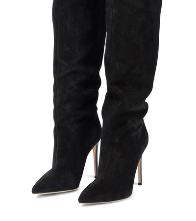 Paris Texas Over-the-knee Suede Boots In Black