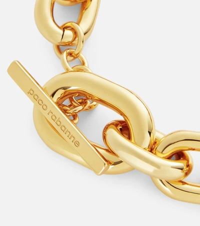 Shop Paco Rabanne Xl Link Chain Necklace In Gold