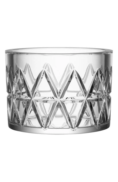 Orrefors Peak Glass Bowl In Clear