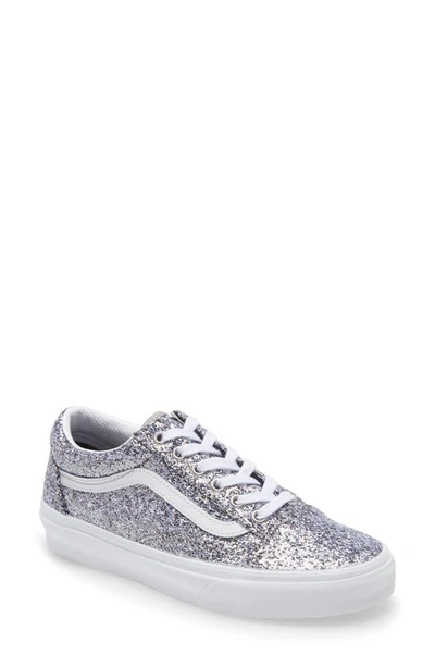 vans old skool glitter rainbow black