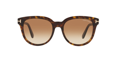 Shop Tom Ford Woman Sunglass Ft0914 In Brown Gradient