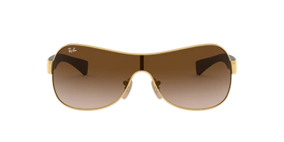Ray Ban Ray In Braun Verlaufst�nung Dunkelbraun
