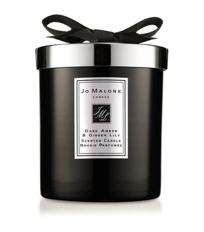 Shop Jo Malone London Dark Amber & Ginger Lily Home Candle (200g) In Multi