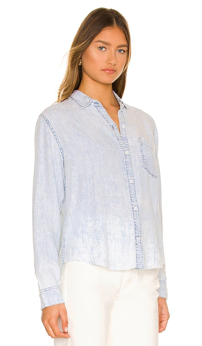 Shop Rails Ingrid Button Up In Baby Blue