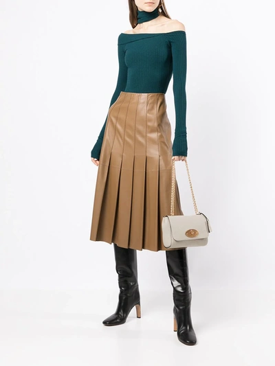 Mulberry Lily Satchel Bag In Neutrals