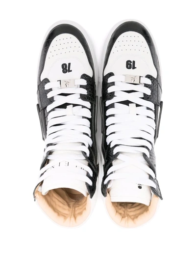 Shop Philipp Plein Cocco Phantom Kicks High-top Sneakers In White