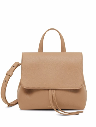 Shop Mansur Gavriel Mini Soft Lady Bag In Neutrals