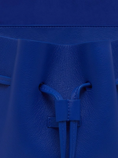 Shop Mansur Gavriel Soft Lady Bag In Blue