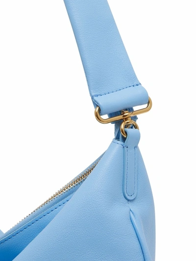 Shop Mansur Gavriel Swing Shoulder Bag In Blue