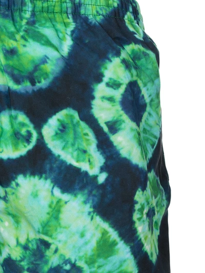 Timo Trunks Shibori Pattern Swim Shorts In Blue