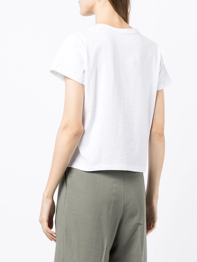 Leset Margo Cotton T-shirt In White