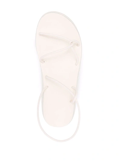 Shop Ancient Greek Sandals Taxidi Comfort Strappy Sandals In White