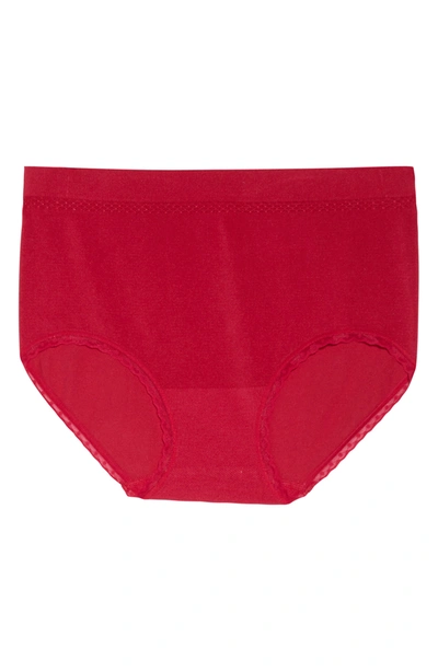 Shop Wacoal B-smooth Briefs In Persian Red