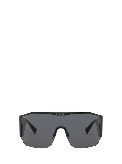 Shop Versace Eyewear Sunglasses In Black