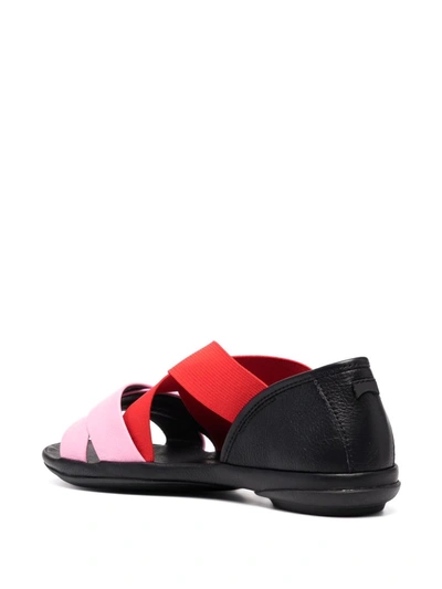 Camper Colour-block Strap Sandals In Rosa