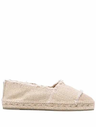 Shop Castaã±er Kampala Two-tone Espadrilles In Nude