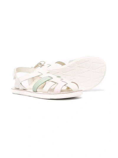 Shop Camper Miko Cage Sandals In White