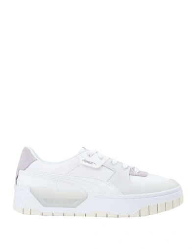 Shop Puma Cali Dream Wns Woman Sneakers White Size 7.5 Soft Leather, Synthetic Fibers